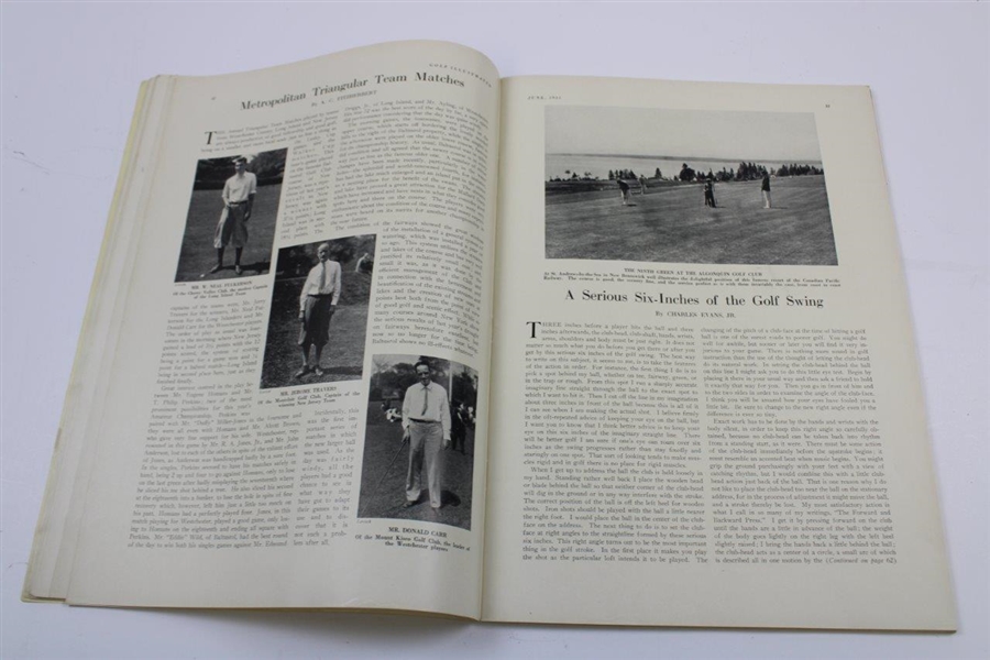 1931 Golf Illustrated Vol 35 No. 3 Magazine - June