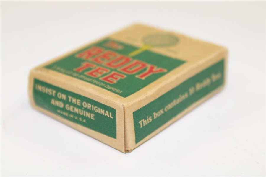 Vintage 'The Reddy Tee' Box with 10 Tees, Circa 1930