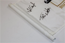 Payne Stewart, Fred Couples, Tom Watson & Azinger Signed Skins Game at Bighorn Course Flag JSA ALOA
