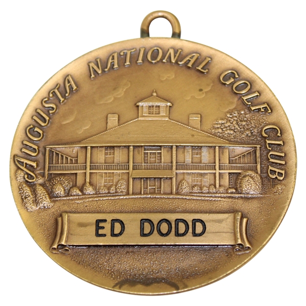 Augusta National Member Bronze Bag Tag - Ed Dodd