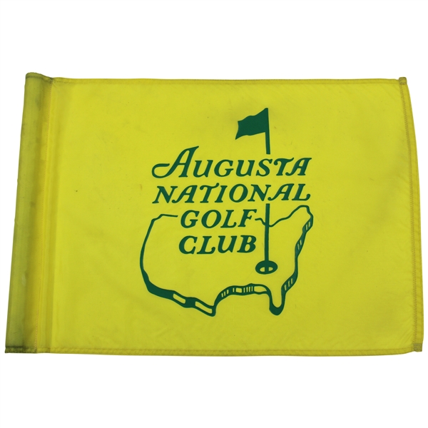 Augusta National Golf Club Yellow Course Flag - Course Flown