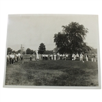 1930 Horton Smith ACME Wire Photo Teeing Off 8/19/30