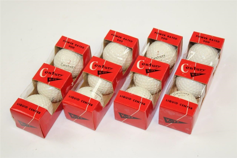 Classic Century K-77 Dozen Golf Balls in Original sleeves - Unopened