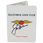 Jack Nicklaus Signed Baltusrol Golf Club Lower Course Scorecard JSA ALOA