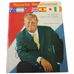 Jack Nicklaus Signed 1967 Sports Illustrated The Masters A World Golf Classic Magazine - April 16th JSA ALOA