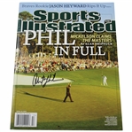 Phil Mickelson Signed 2010 Sports Illustrated Magazine - April 19th JSA ALOA