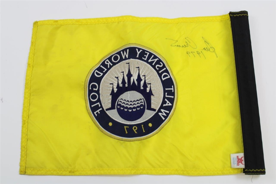 Ben Crenshaw Signed Walt Disney World Golf Embroidered Course Flag with '1979' JSA ALOA