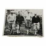 Bobby Jones & Team Members at the Walker Cup Press Photo - Sporting News Collection 5/13/30