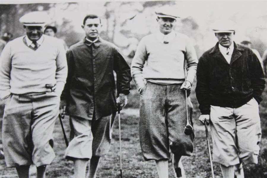 Bobby Jones & Team Members at the Walker Cup Press Photo - Sporting News Collection 5/13/30