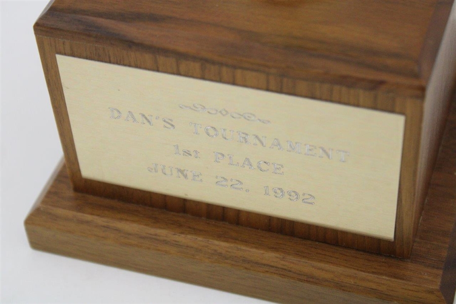 1992 Dan's Tournament 1st Place Trophy -June 22nd - Charles Bridges Collection