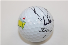 Louis Oosthuizen Signed Masters Logo Golf Ball with 'Double Eagle' JSA ALOA