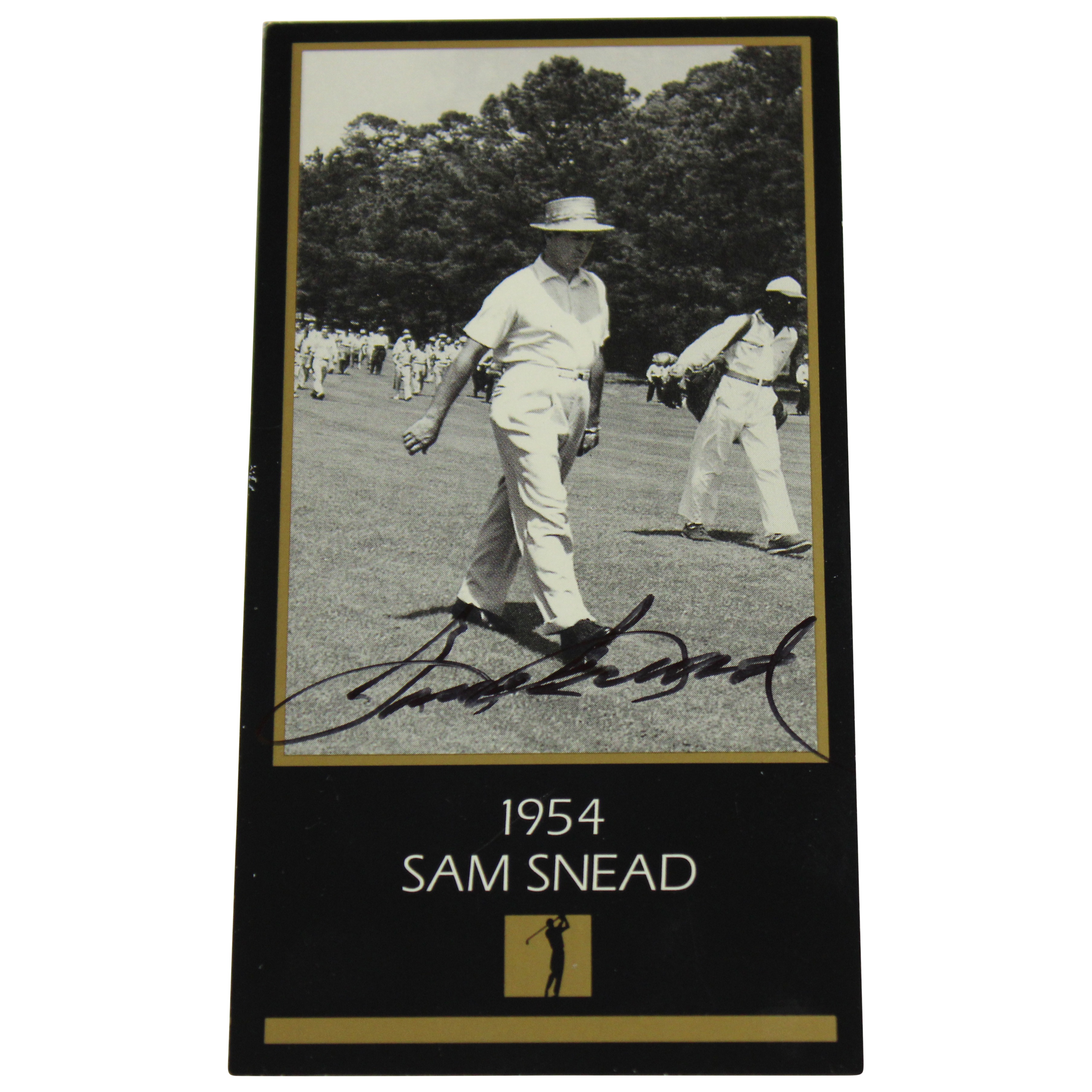 Lot Detail - Sam Snead Signed 1993 Champions of Golf The Masters ...