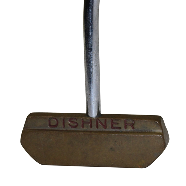 Dishner Side Saddle Putter - Brass Head