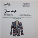 John Daly Signed Personal Hand-tailored LoudMouth Red, White, & Blue Stars Themed Sport Coat JSA ALOA