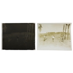 Original Bobby Jones Playing Augusta National Construction Grounds Photo & Negative Never Seen!
