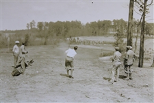 Original Bobby Jones Playing Augusta National Construction Grounds Photo & Negative Never Seen!