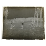 Original Bobby Jones Playing Augusta National Construction Grounds Photo & Negative Never Seen!