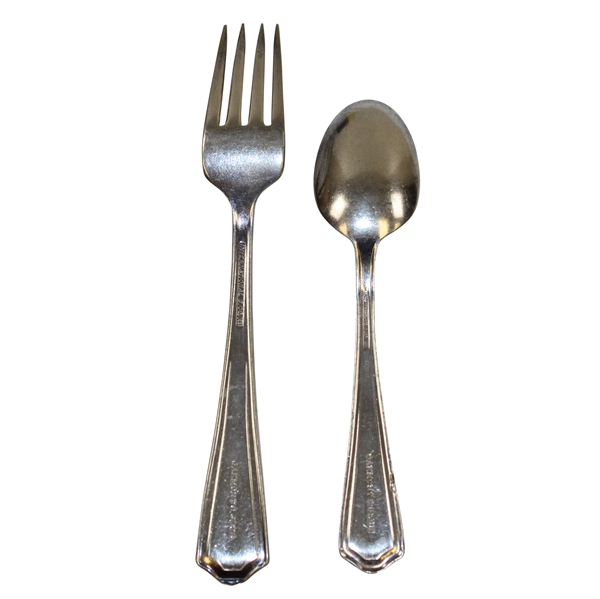 Oakmont Country Club - Fork & Spoon Made By International Silver Company