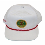 1980 U.S. Open at Baltusrol Unused White Hat with Red Rope - Jack Nicklaus Is Back!