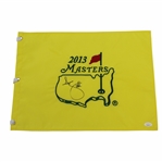 Adam Scott Signed 2013 Masters Embroidered Flag JSA #EE05742