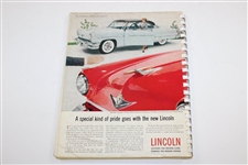 1954 US Amateur Championship at Country Club of Detroit Official Program - Arnold Palmer Winner