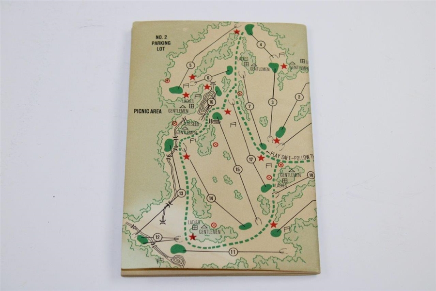 1966 Masters Tournament Official Spectator Guide - Jack Nicklaus Winner