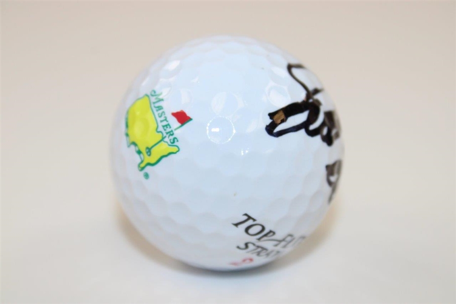 Scottie Scheffler Signed Top-Flite Strata Masters Logo Golf Ball JSA #QQ22825