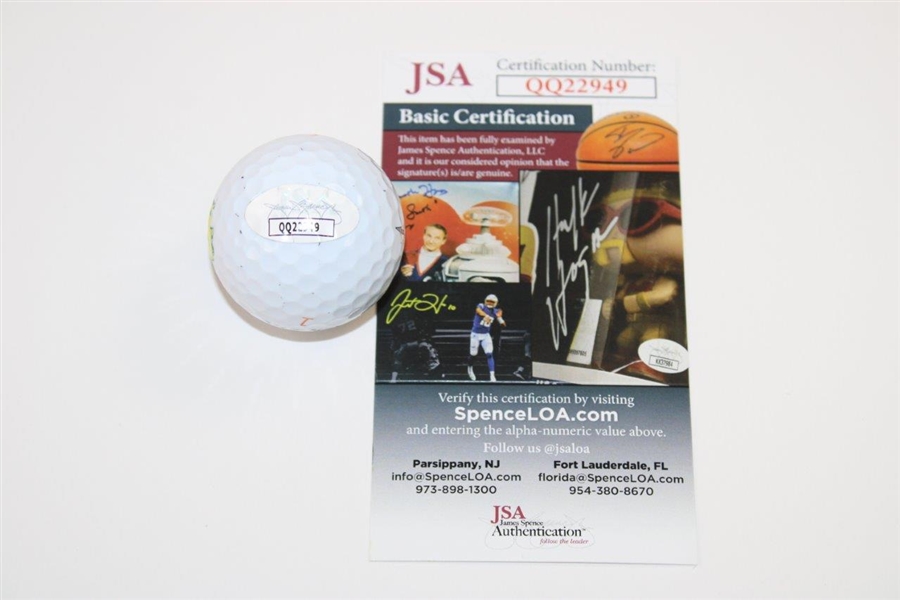 Cameron Smith Signed Titleist Masters Logo Golf Ball JSA #QQ22949