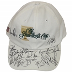 Tiger Woods & Team Signed 2003 The Presidents Cup Hat - The DiMarco Collection JSA ALOA
