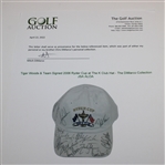 Tiger Woods & Team Signed 2006 Ryder Cup at The K Club Hat - The DiMarco Collection JSA ALOA