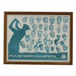 Chi-Chi Rodriguezs Personal 1916-1991 PGA Seniors Champions Framed Limited Ed Piece 16/200