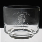 Chi-Chi Rodriguezs Personal El Legado Festival Of Golf 1st Place Glass Bowl Trophy