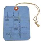 1955 Masters Tournament SERIES Badge #1723 - Cary Middlecoff Winner