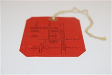 1956 Masters Tournament SERIES Badge #5063 - Jack Burke Winner
