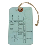 1956 Masters Tournament Third Rd Saturday Ticket #1959 - Jack Burke Winner