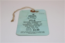 1956 Masters Tournament Third Rd Saturday Ticket #1959 - Jack Burke Winner