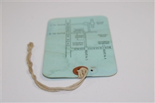 1956 Masters Tournament Third Rd Saturday Ticket #1959 - Jack Burke Winner