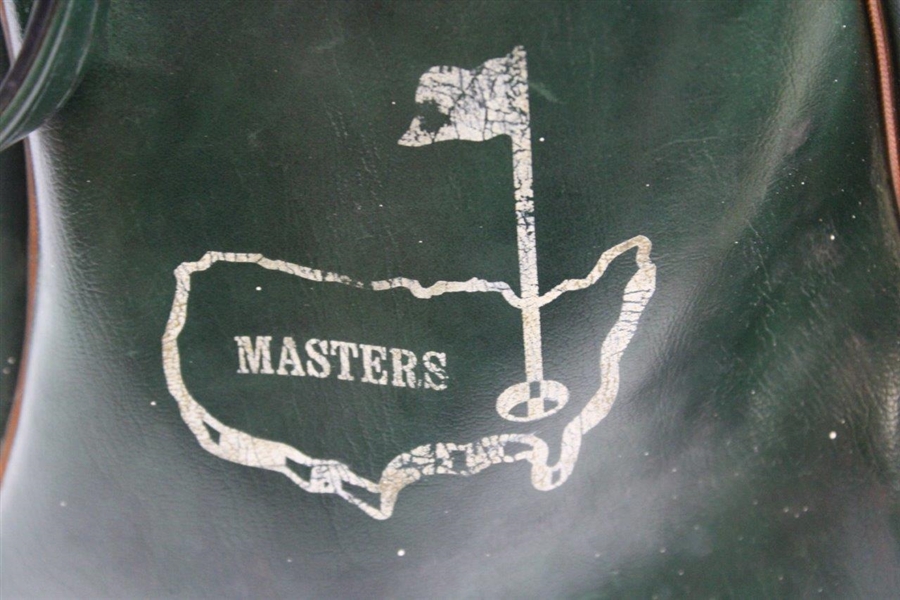 Vintage Masters Tournament Logo Green Full-Size PGA Golf Bag 