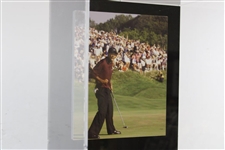 Tiger Woods’ 2000 PGA Valhalla “Tiger Slam” Tournament Used 18th Hole Cup with Letter