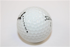 Tiger Woods Early Signed Titleist 1 Pro-Traj 100 Golf Ball - Earliest Known? JSA FULL #XX54622
