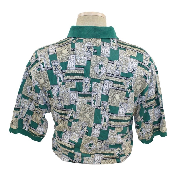 Chi-Chi Rodriguez's Personal Green, Gold & White Shirt with Toyota Sponsor