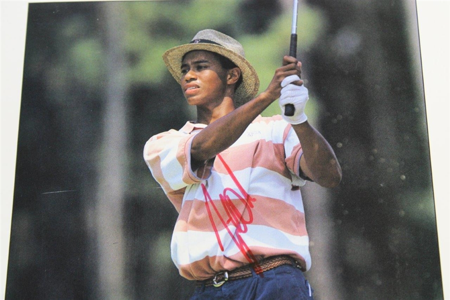 Tiger Woods Vintage Signed 1994 Golf Journal Magazine - October JSA ALOA