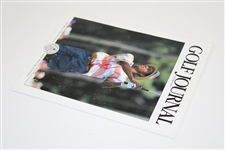 Tiger Woods Vintage Signed 1994 Golf Journal Magazine - October JSA ALOA