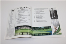 Tiger Woods Vintage Signed 1994 Golf Journal Magazine - October JSA ALOA
