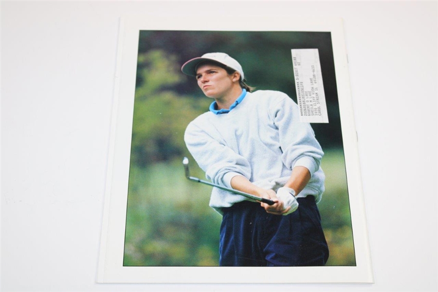 Tiger Woods Vintage Signed 1994 Golf Journal Magazine - October JSA ALOA