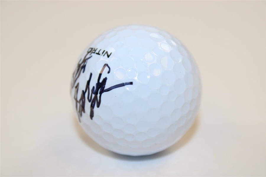 Scottie Scheffler Signed Nitro Logo Golf Ball - Full Name JSA ALOA
