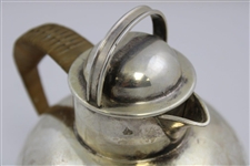 1931 Country Club of Detroit Comm. Fund Silver Plated Second Prize Teapot Trophy 