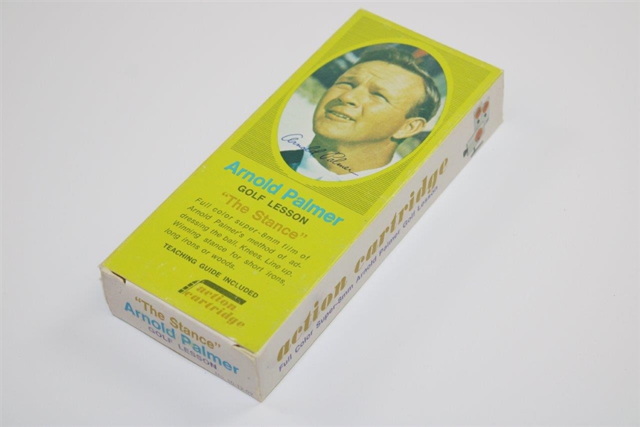 Classic Arnold Palmer Golf Lesson The Stance Action Cartridge in Box