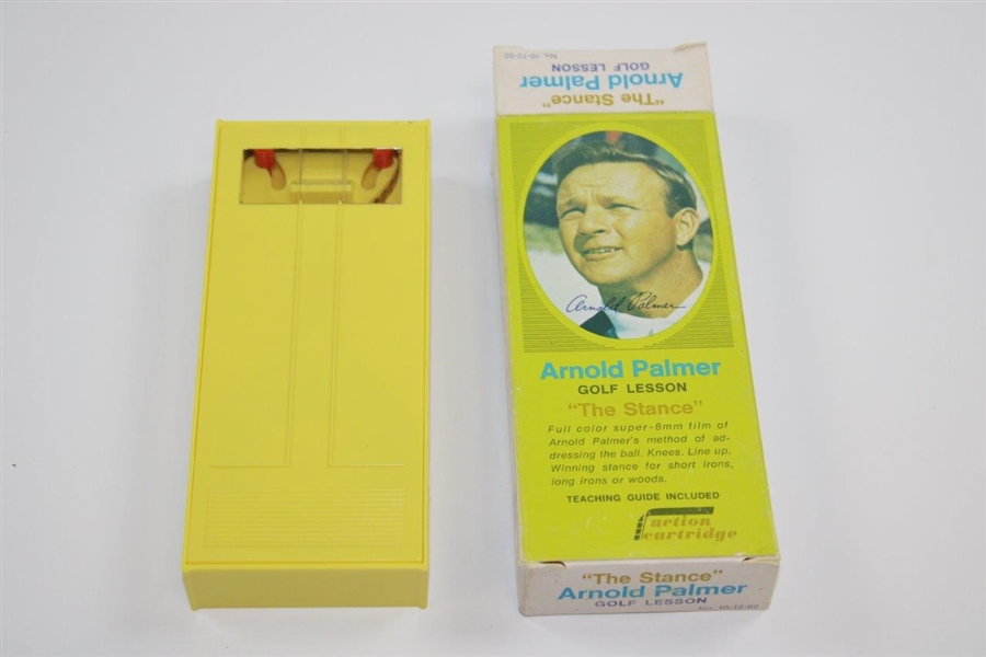 Classic Arnold Palmer Golf Lesson The Stance Action Cartridge in Box