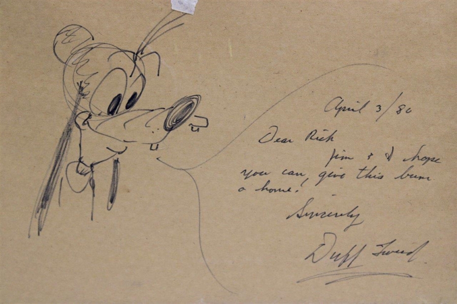 Walt Disney Employee & Artist Duff Tweed Two (2) Wood Carved 3 Dimensional Artwork